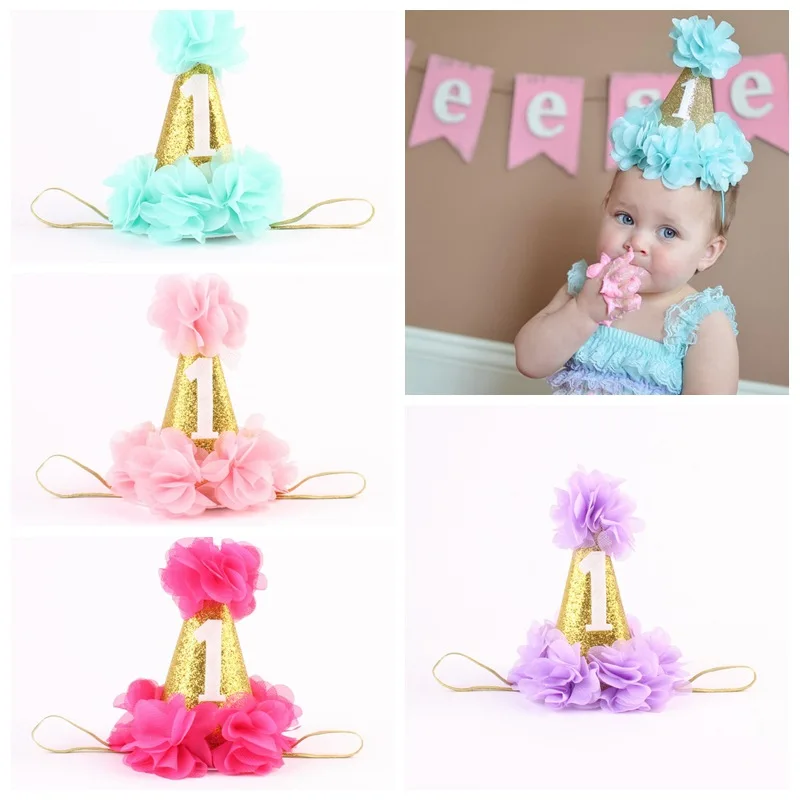 Flower Chic 1st Birthday Hat White Glitter Party Hat 1years old Headband Cake Smash Party Cap Pets Birthday Hats
Flower Chic 1st Birthday Hat White Glitter Party Hat 1years old Headband Cake Smash Party Cap Pets Birthday Hats