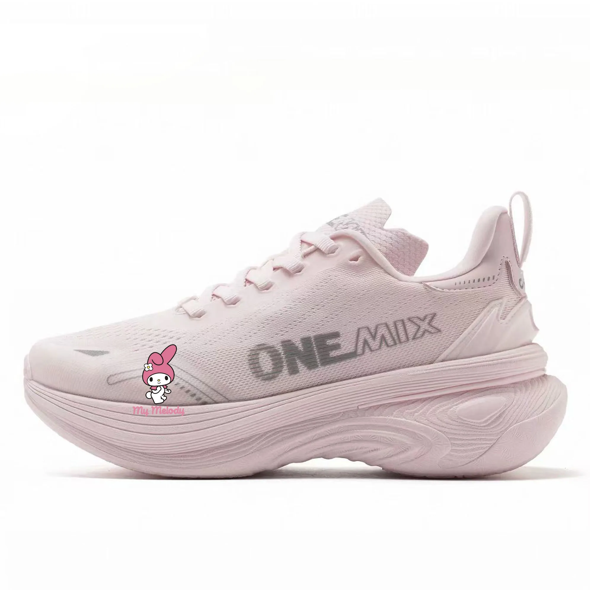 ONEMIX Sanrio My Melody Jogging Running Shoes Women Lightweight Sneakers Road Wear Resistant Sports Fitness Customized Shoes
ONEMIX Sanrio My Melody Jogging Running Shoes Women Lightweight Sneakers Road Wear Resistant Sports Fitness Customized Shoes