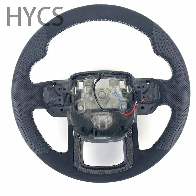For Land Rover Range Rover Velar Evoque Discovery Carbon Fiber Steering Wheel Without airbags
For Land Rover Range Rover Velar Evoque Discovery Carbon Fiber Steering Wheel Without airbags