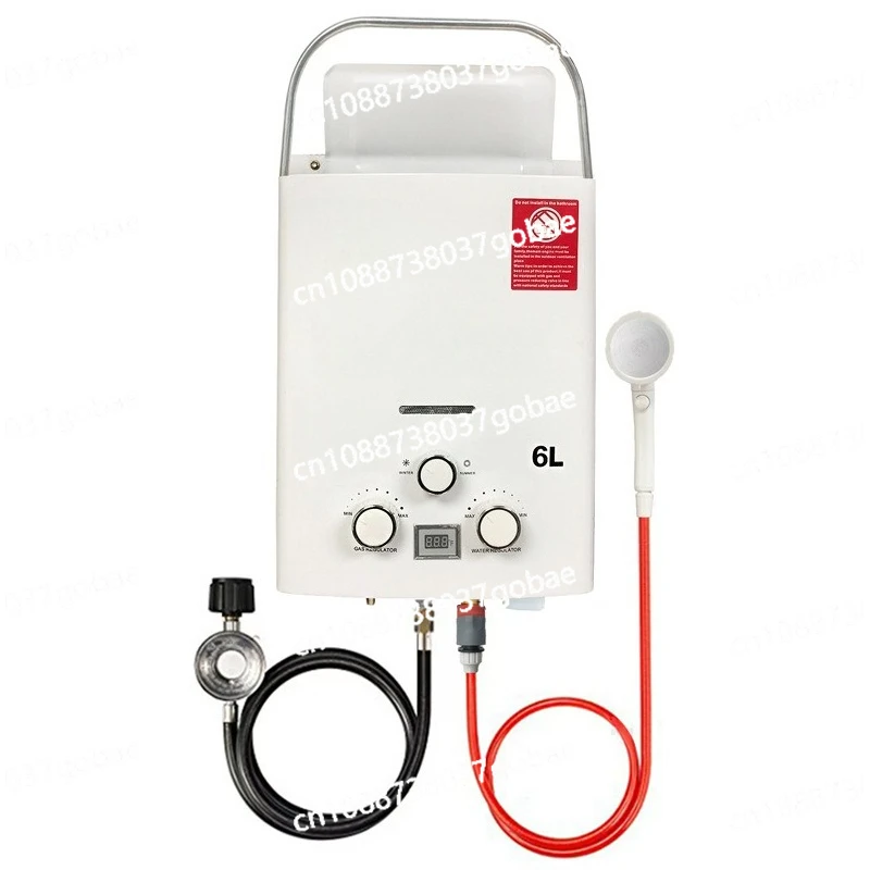 LPG Gas Tankless Water Heater 6L Outdoor Camping Instant Heating Bath With Shower Head Hot Water Heater Car Truck Tent
LPG Gas Tankless Water Heater 6L Outdoor Camping Instant Heating Bath With Shower Head Hot Water Heater Car Truck Tent