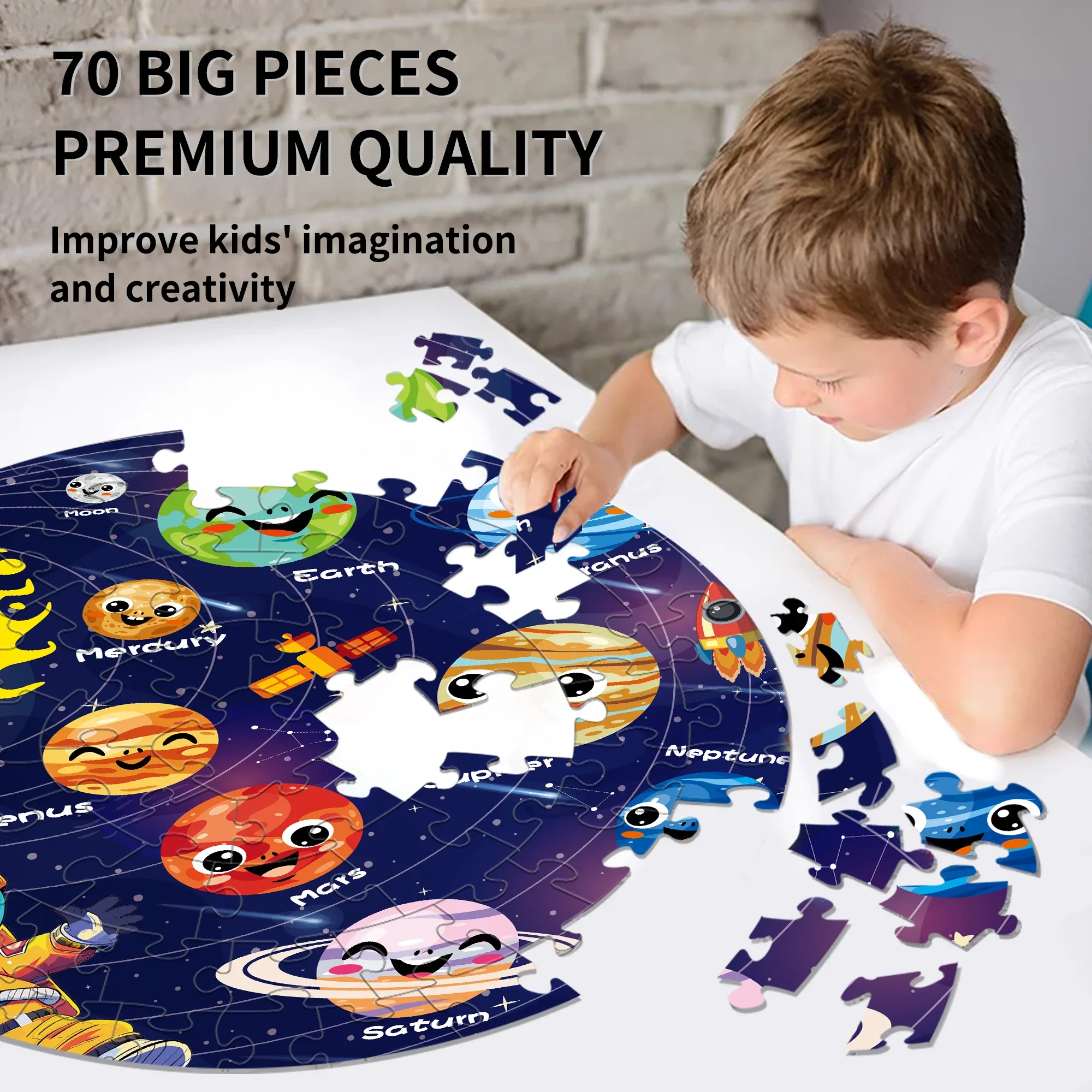 Fun Luminous Puzzles For Kids 70 Piece Creative Floor Puzzles Early Educational Learning Toy For Above 3 Years Kids Boys Girls
Fun Luminous Puzzles For Kids 70 Piece Creative Floor Puzzles Early Educational Learning Toy For Above 3 Years Kids Boys Girls