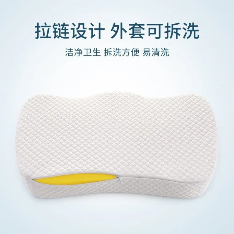 Cervical Memory Foam Neck Pillow Ergonomic Contour Neck Support for Pain Relief Sleeping Single Size Adults with Removable Washa
Cervical Memory Foam Neck Pillow Ergonomic Contour Neck Support for Pain Relief Sleeping Single Size Adults with Removable Washa
