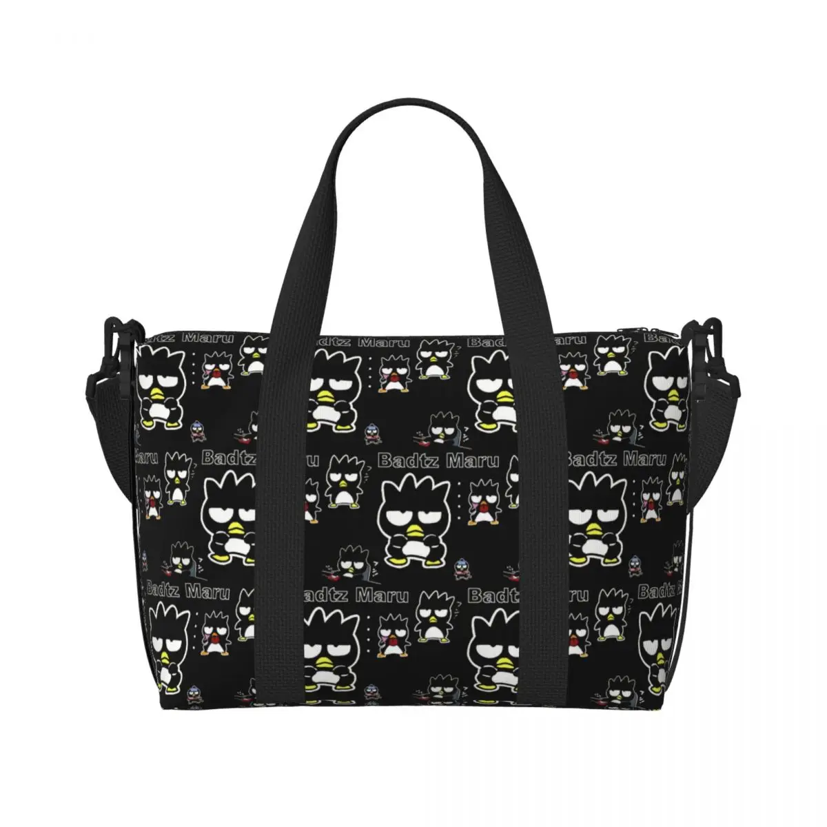 Custom BAD Badtz-Maru Sanrio Cartoon XO Child Beach Tote Bag Women Large Compartment Gym Beach Travel Bags
Custom BAD Badtz-Maru Sanrio Cartoon XO Child Beach Tote Bag Women Large Compartment Gym Beach Travel Bags