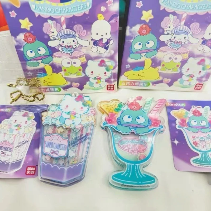 Новая оригинальная акриловая игрушка Sanrio «Hello Kitty My Melody Cinnamoroll Pochacco», слепая коробка, аниме, мультяшный кулон, подарок на день рождения
Новая оригинальная акриловая игрушка Sanrio «Hello Kitty My Melody Cinnamoroll Pochacco», слепая коробка, аниме, мультяшный кулон, подарок на день рождения