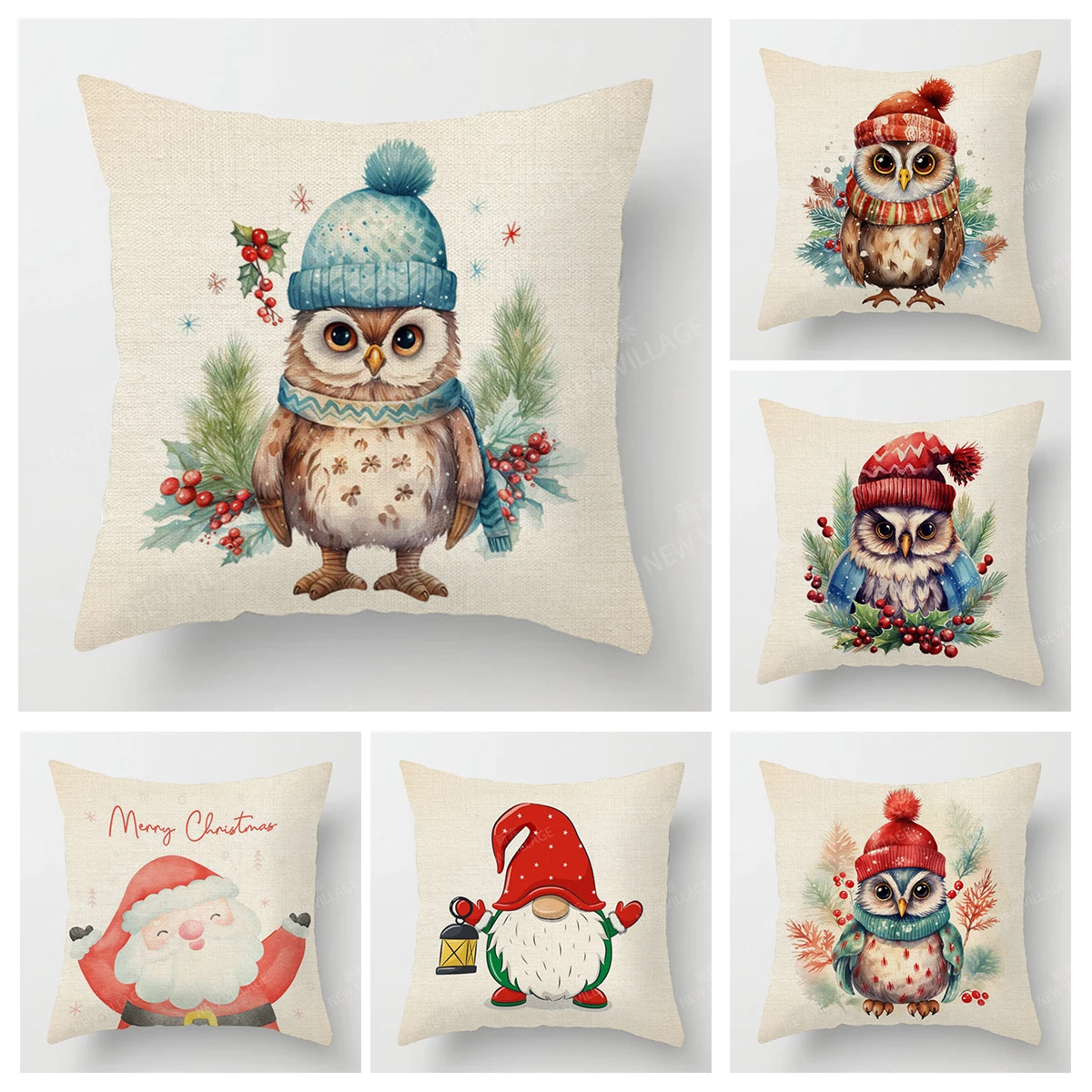 Decorative Cushion Home Living Room Decor Throw Pillow Cover 40*40 40x40cm 60x60cm 45x45cm 50x50cm plant Merry Christmas winter
Decorative Cushion Home Living Room Decor Throw Pillow Cover 40*40 40x40cm 60x60cm 45x45cm 50x50cm plant Merry Christmas winter