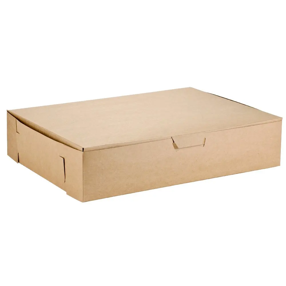 Brown Kraft Paper Bakery Boxes, 19x14x4 Inches, Eco-Friendly, 50 per Carton for Food Packaging
Brown Kraft Paper Bakery Boxes, 19x14x4 Inches, Eco-Friendly, 50 per Carton for Food Packaging