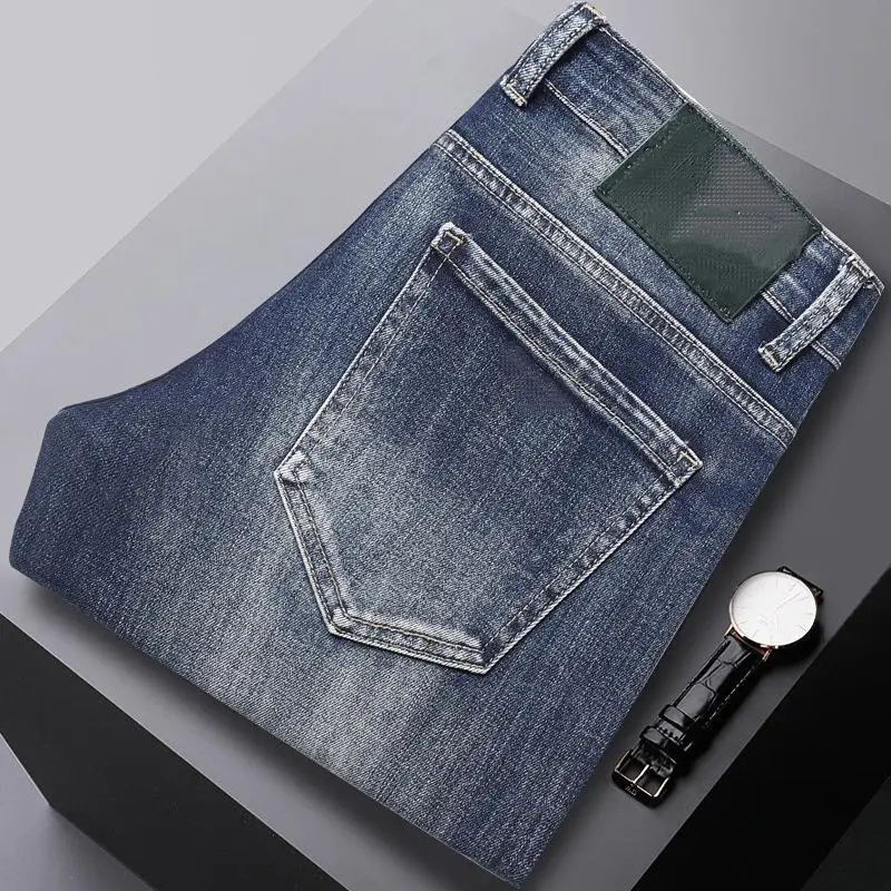 New Autumn Winter Men's Jeans Light Luxury Thick Straight Leg Pants Fashionable Slim Fit Versatile Casual Versatile Men's Jeans
New Autumn Winter Men's Jeans Light Luxury Thick Straight Leg Pants Fashionable Slim Fit Versatile Casual Versatile Men's Jeans
