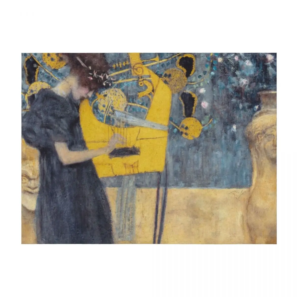 Gustav Klimt - Music Throw Blanket Soft Plaid Flannel Fabric Plush Luxury Designer Blankets
Gustav Klimt - Music Throw Blanket Soft Plaid Flannel Fabric Plush Luxury Designer Blankets