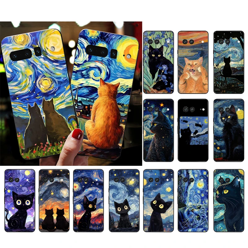 Cat Starry Night Van Gogh Phone Case For Google Pixel 9A 9 Pro XL 8 7 6 Pro Pixel 8A 7A 6A 5A 4A Pixel 8 7 6 5 4
Cat Starry Night Van Gogh Phone Case For Google Pixel 9A 9 Pro XL 8 7 6 Pro Pixel 8A 7A 6A 5A 4A Pixel 8 7 6 5 4