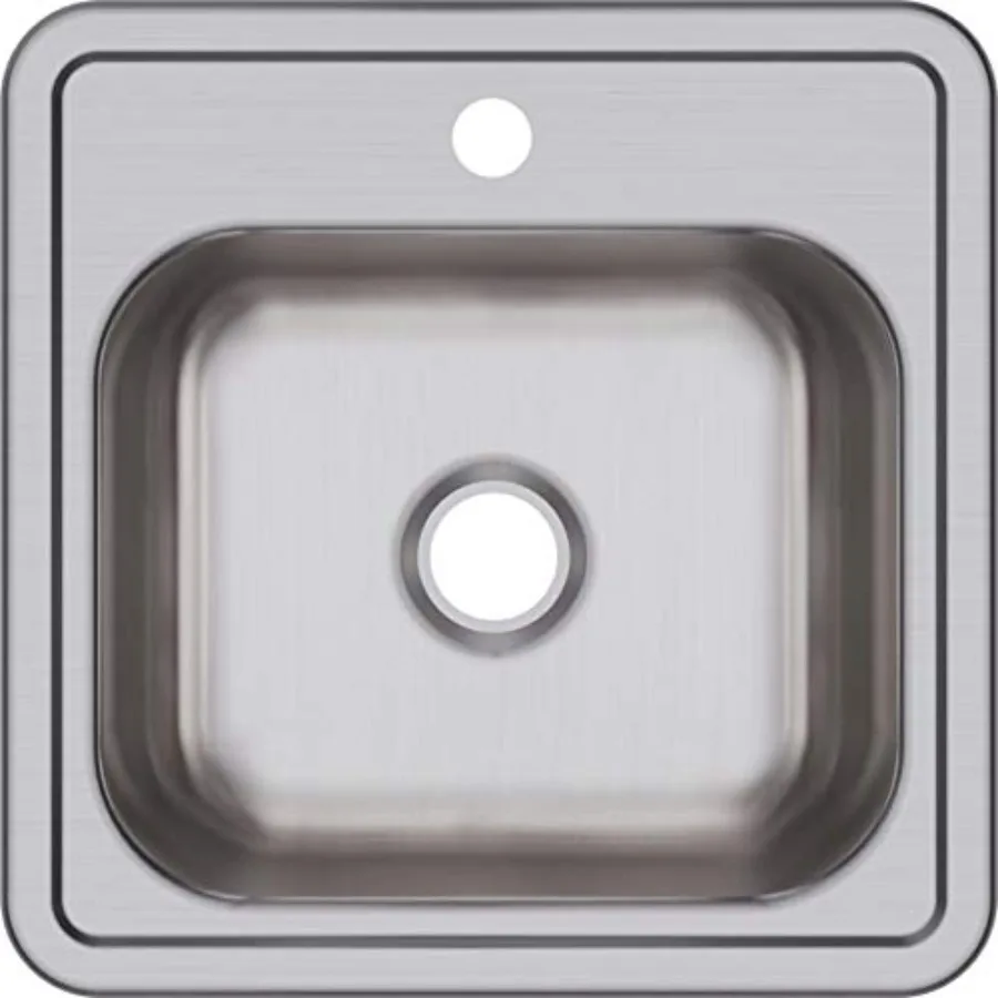 D11 Dayton Single Bowl Drop-in Stainless Steel Bar Sink with 2" Drain Hole
D11 Dayton Single Bowl Drop-in Stainless Steel Bar Sink with 2" Drain Hole