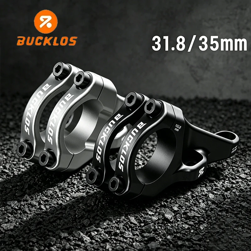 BUCKLOS 31.8mm Direct Mount Stem 35mm Lightweight Bicycle Handlebar Stem Sturdy High Strength CNC Stem for Dual Crown Fork
BUCKLOS 31.8mm Direct Mount Stem 35mm Lightweight Bicycle Handlebar Stem Sturdy High Strength CNC Stem for Dual Crown Fork
