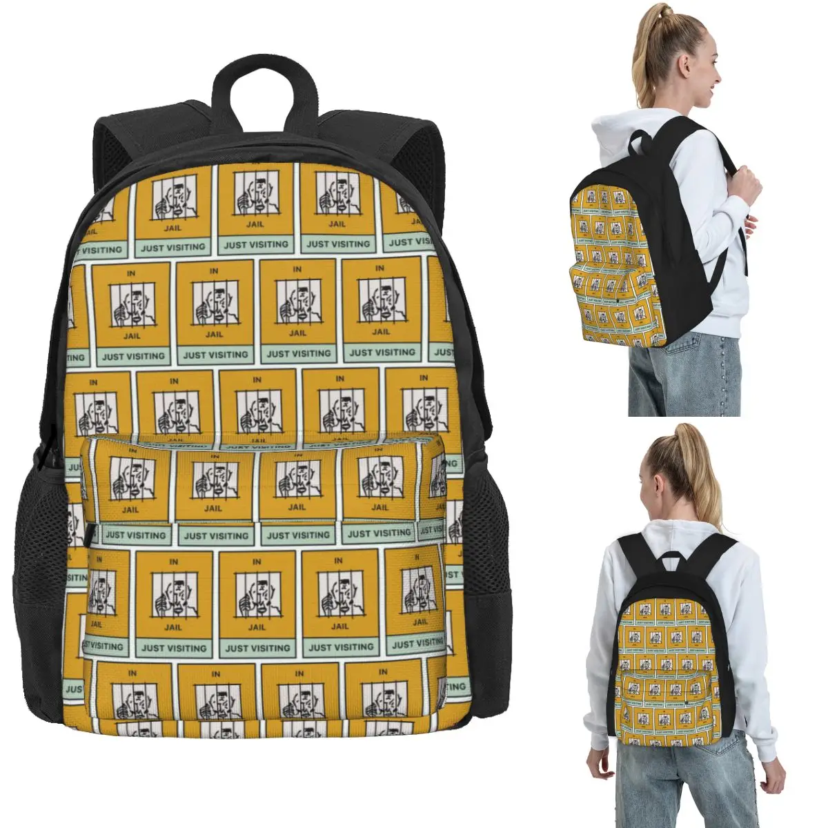 In Jail Backpack Hot Sale Daypack Large Capacity Children BookBag School Bag Shoulder Bags for Men Women
In Jail Backpack Hot Sale Daypack Large Capacity Children BookBag School Bag Shoulder Bags for Men Women