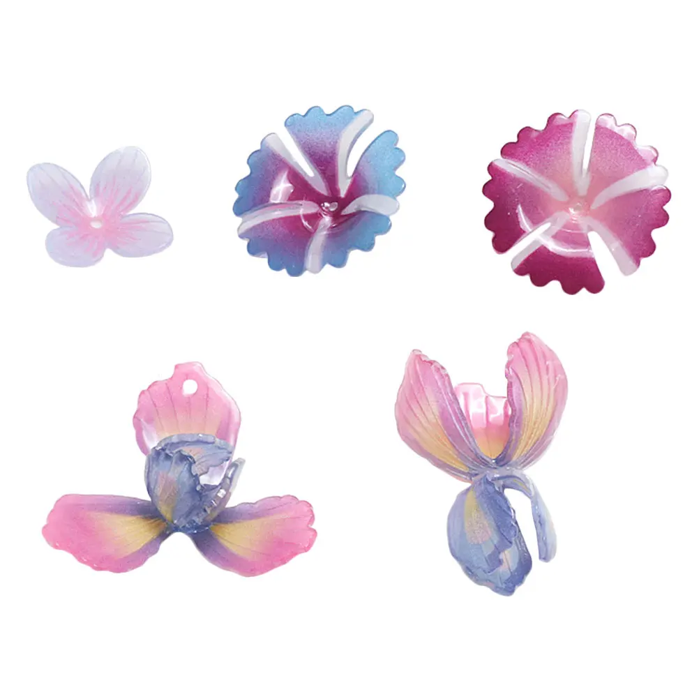 5pcs Flower Heat Shrink Sheet Jewelry Accessories Premium Material DIY Supplies Plastic Chain Pendant Earring Decorations 
5pcs Flower Heat Shrink Sheet Jewelry Accessories Premium Material DIY Supplies Plastic Chain Pendant Earring Decorations
