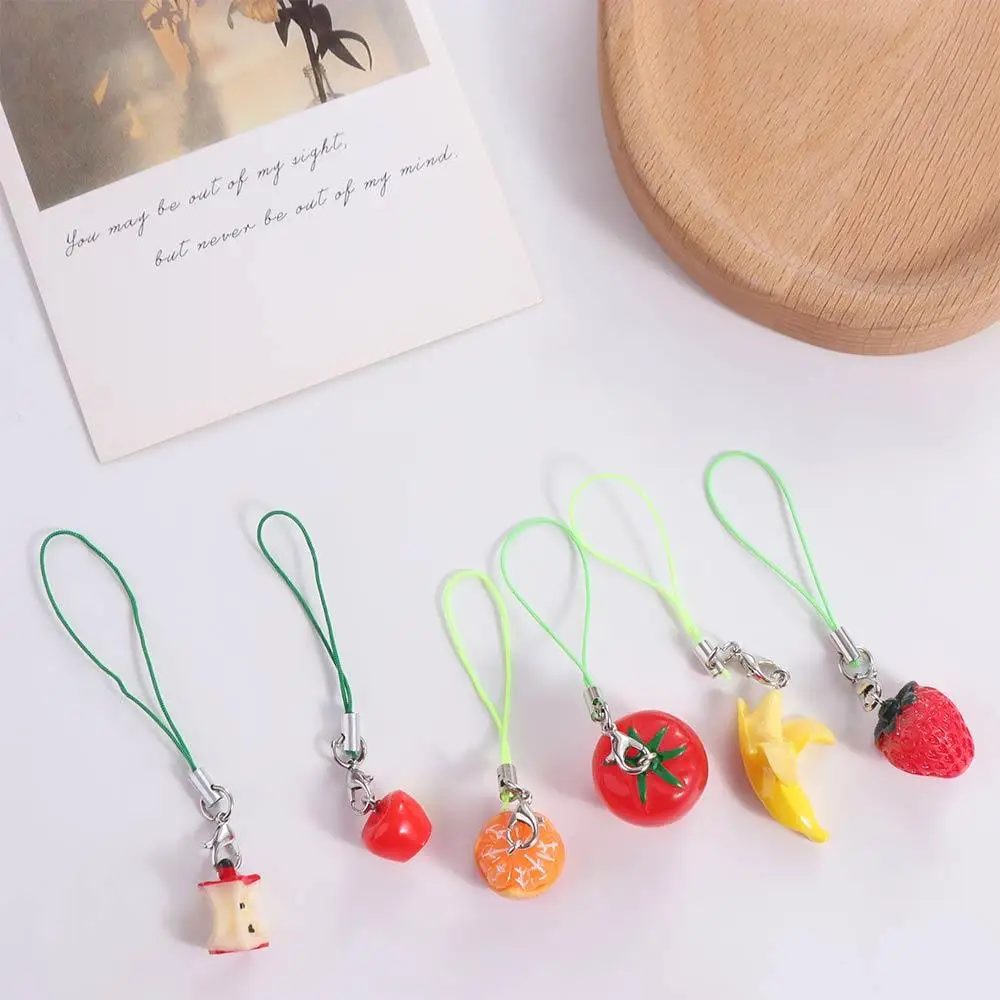 Keychain Accessories Strawberry Fruit Phone Charms Tomato Banana Cell Phone Lanyard Cute Phone Strap Phone Pendant Y2K Summer
Keychain Accessories Strawberry Fruit Phone Charms Tomato Banana Cell Phone Lanyard Cute Phone Strap Phone Pendant Y2K Summer
