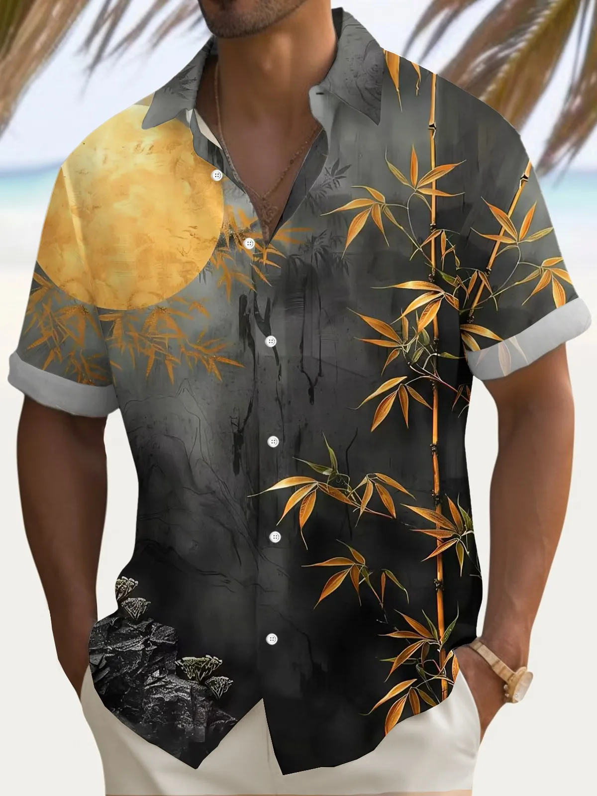 Summer Men's 3D Printed Flower Graphic Shirts Hawaiian Casual Shirt Button Up Shirt Short Sleeve Vacation Beach Wear No Pockets
Summer Men's 3D Printed Flower Graphic Shirts Hawaiian Casual Shirt Button Up Shirt Short Sleeve Vacation Beach Wear No Pockets