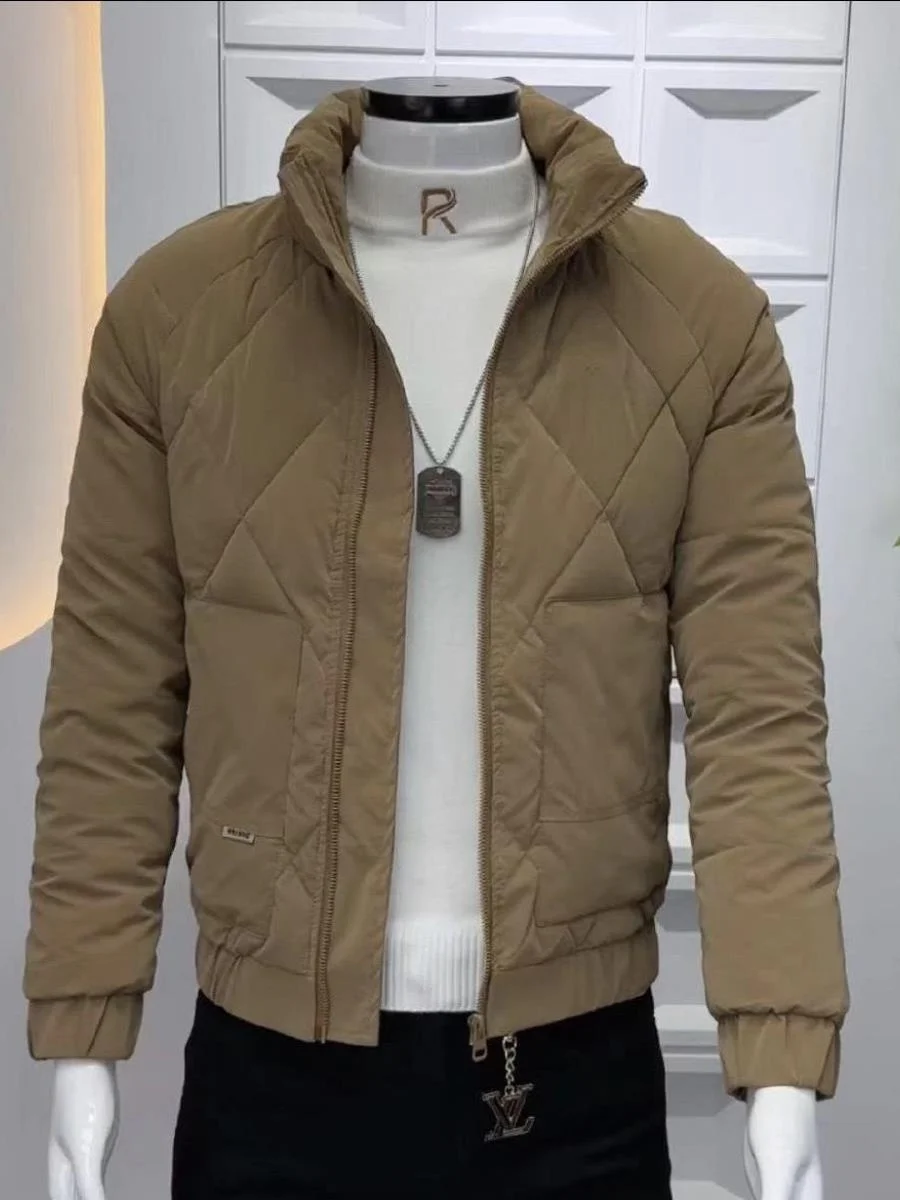 Мужская утепленная хлопковая куртка 2025 года с воротником-стойкой, повседневная, модная, теплая зимняя верхняя одежда для отдыха
Мужская утепленная хлопковая куртка 2025 года с воротником-стойкой, повседневная, модная, теплая зимняя верхняя одежда для отдыха