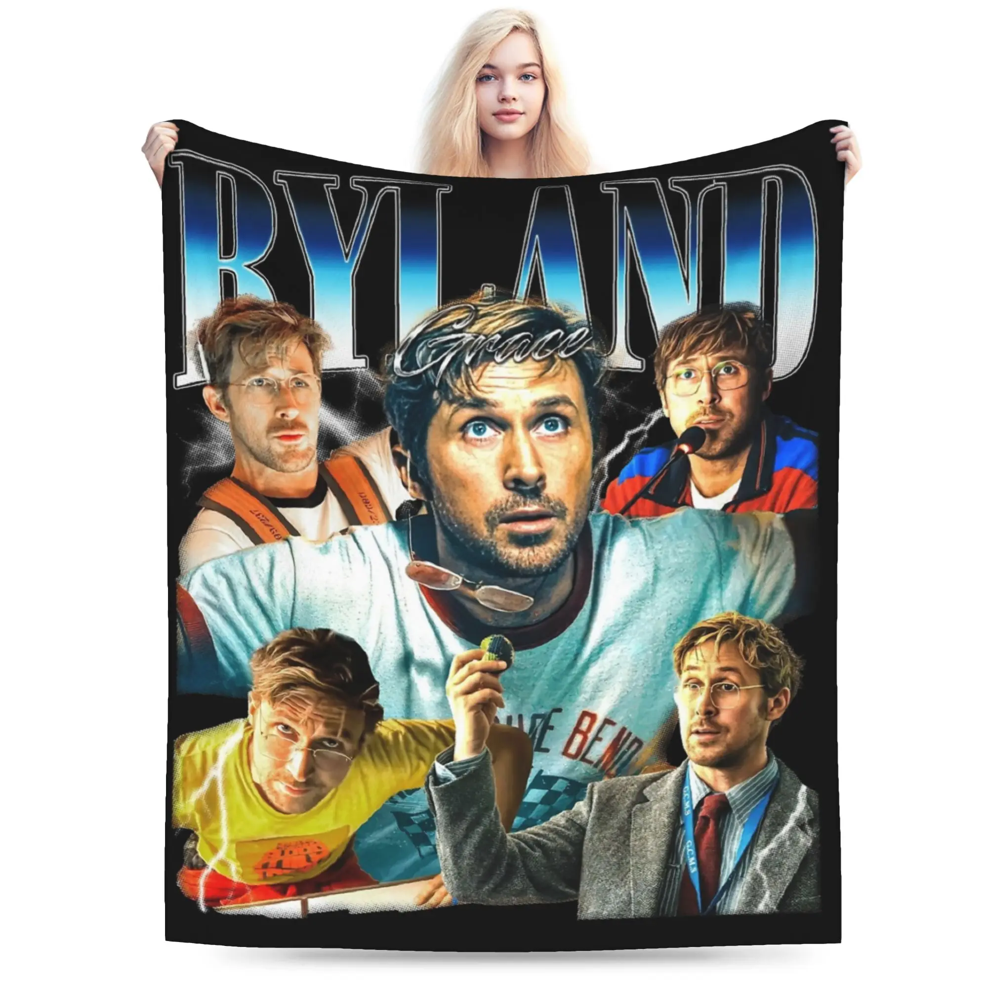 Ryland Grace Project Hail Mary Blanket Flannel Textile Decor Ryan Gosling Ultra-Soft Throw Blanket for Bed Bedding Throws
Ryland Grace Project Hail Mary Blanket Flannel Textile Decor Ryan Gosling Ultra-Soft Throw Blanket for Bed Bedding Throws
