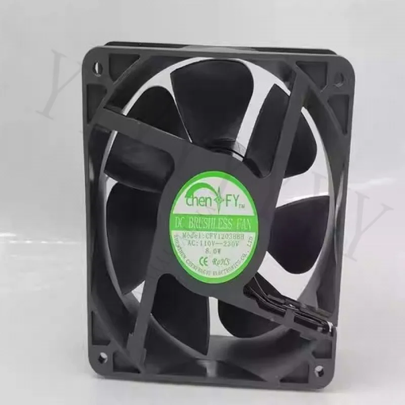 Y+ FOR 1PC chenFY CFY12038BH AC110-230V 8.0W 12CM Cabinet Fan
Y+ FOR 1PC chenFY CFY12038BH AC110-230V 8.0W 12CM Cabinet Fan