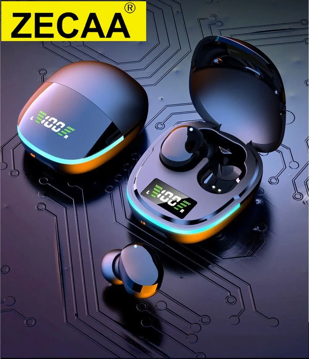 ZECAA Punk Bluetooth TWS Wireless Earphones Bluetooth Noise Reduction Bluetooth Wireless Digital Video Game Headset
ZECAA Punk Bluetooth TWS Wireless Earphones Bluetooth Noise Reduction Bluetooth Wireless Digital Video Game Headset