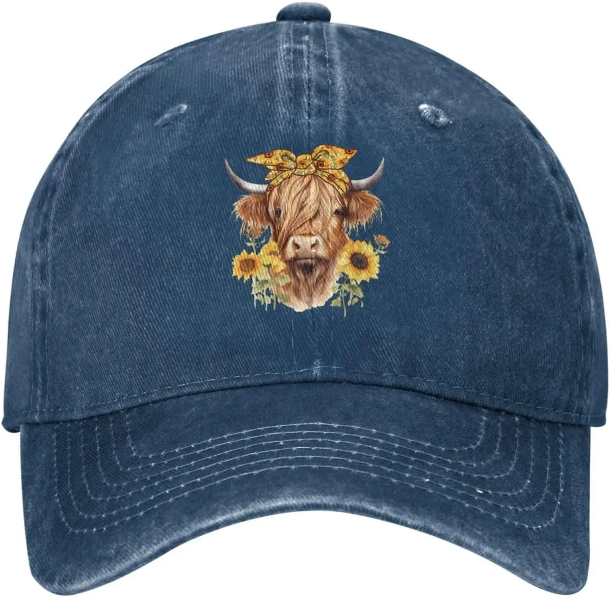 Джинсовая бейсболка Highland Cow Sunflower, винтажная хлопковая шляпа для папы, регулируемая для женщин и мужчин
Джинсовая бейсболка Highland Cow Sunflower, винтажная хлопковая шляпа для папы, регулируемая для женщин и мужчин