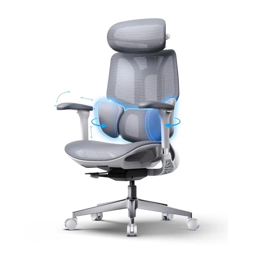 E3 Air 2026 Ergonomic Office Chair, 3Zone Lumbar Support, Comfy Home Office Chair with Auto Recline, 4D Headrest amp Armrests,
E3 Air 2026 Ergonomic Office Chair, 3Zone Lumbar Support, Comfy Home Office Chair with Auto Recline, 4D Headrest amp Armrests,