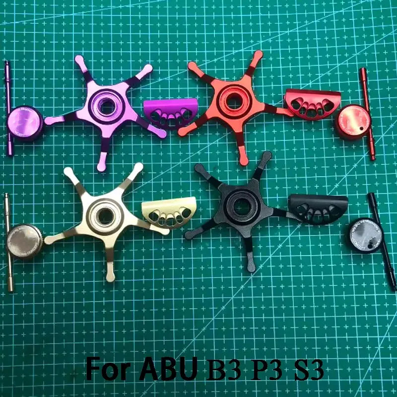 Baitcast Reel Modify Shift Pole Cross Bar Big Five Star Press Board Trimming Nut Light Weight Carbon Rocker Arm For ABU B3 P3 S3
Baitcast Reel Modify Shift Pole Cross Bar Big Five Star Press Board Trimming Nut Light Weight Carbon Rocker Arm For ABU B3 P3 S3