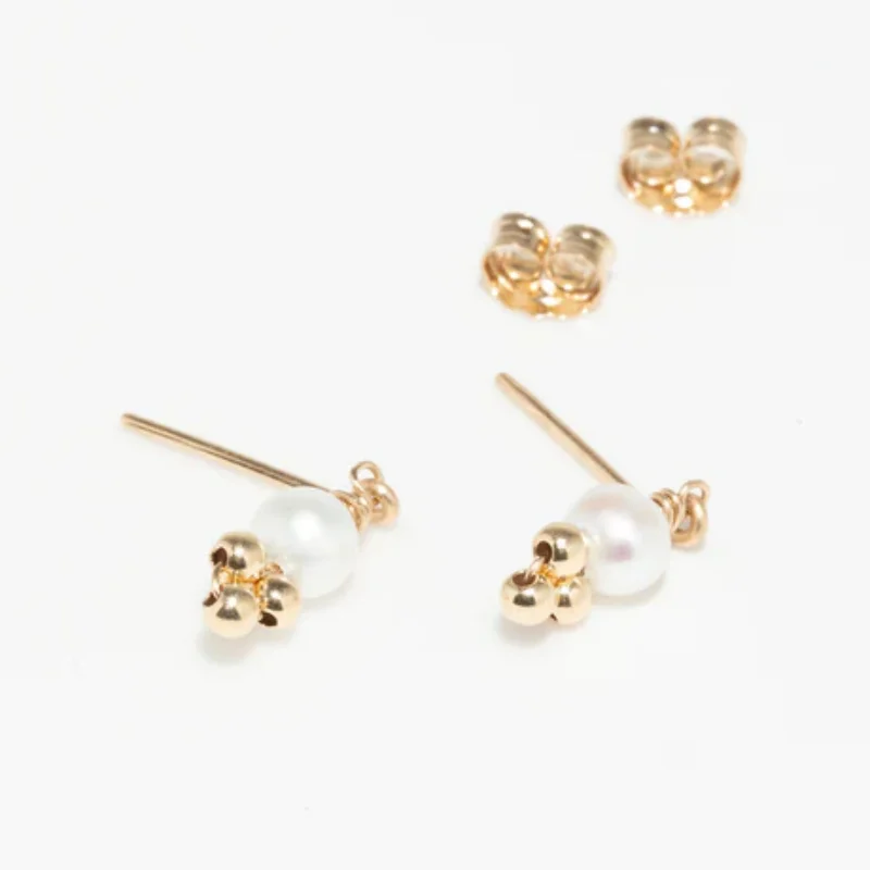 Tiny Natural Pearl Stud Earrings 14K Gold Filled Stud Earrings Dainty Jewelry Tarnish Resistant Waterproof Jewelry Women Gift
Tiny Natural Pearl Stud Earrings 14K Gold Filled Stud Earrings Dainty Jewelry Tarnish Resistant Waterproof Jewelry Women Gift