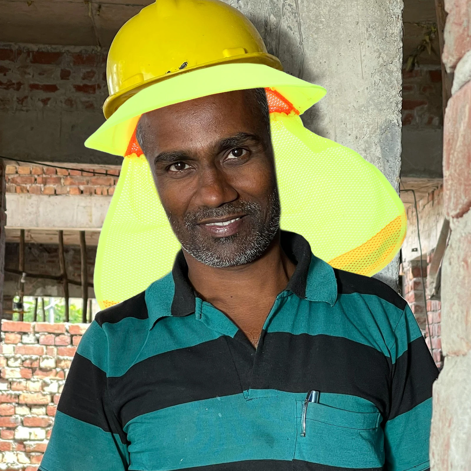 Hard Hat Neck Drape Sun Protection Construction Visor Shade Full Brim Safety Headgear Outdoor Uv Resistant
Hard Hat Neck Drape Sun Protection Construction Visor Shade Full Brim Safety Headgear Outdoor Uv Resistant