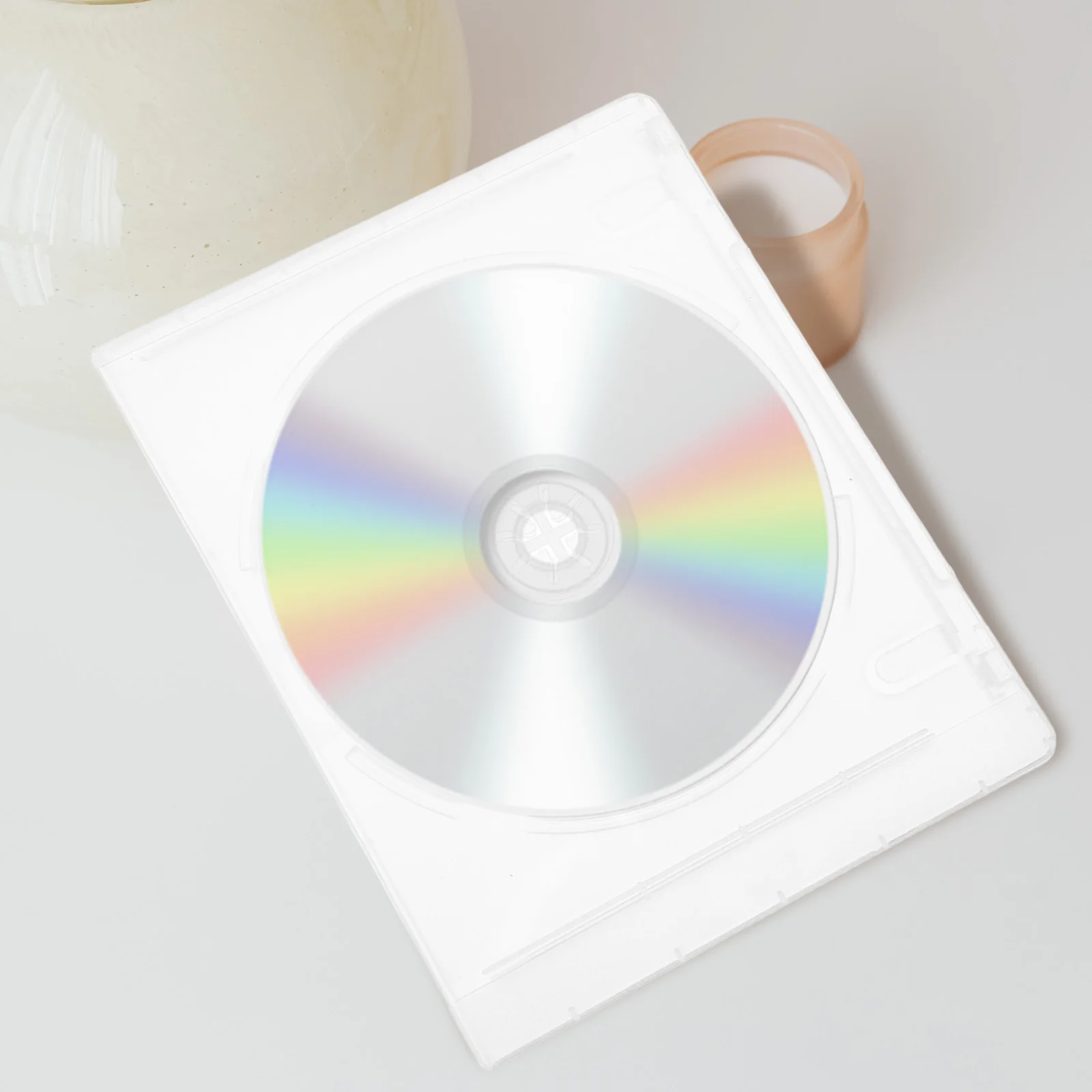 8pcs Cd Storage Box Clear Double Disc Holder Empty Dvd Cases For Audio Disk Organizer Transparent Stackable Ps Case
8pcs Cd Storage Box Clear Double Disc Holder Empty Dvd Cases For Audio Disk Organizer Transparent Stackable Ps Case