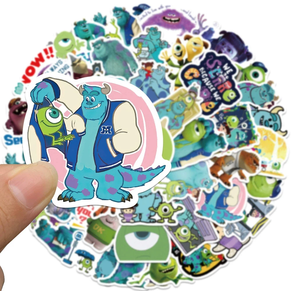 10/30/50pcs Disney Funny Movie Monsters Inc Graffiti Stickers Cartoon Decal DIY Scrapbook Phone Suitcase Bike Cute Sticker Decor
10/30/50pcs Disney Funny Movie Monsters Inc Graffiti Stickers Cartoon Decal DIY Scrapbook Phone Suitcase Bike Cute Sticker Decor