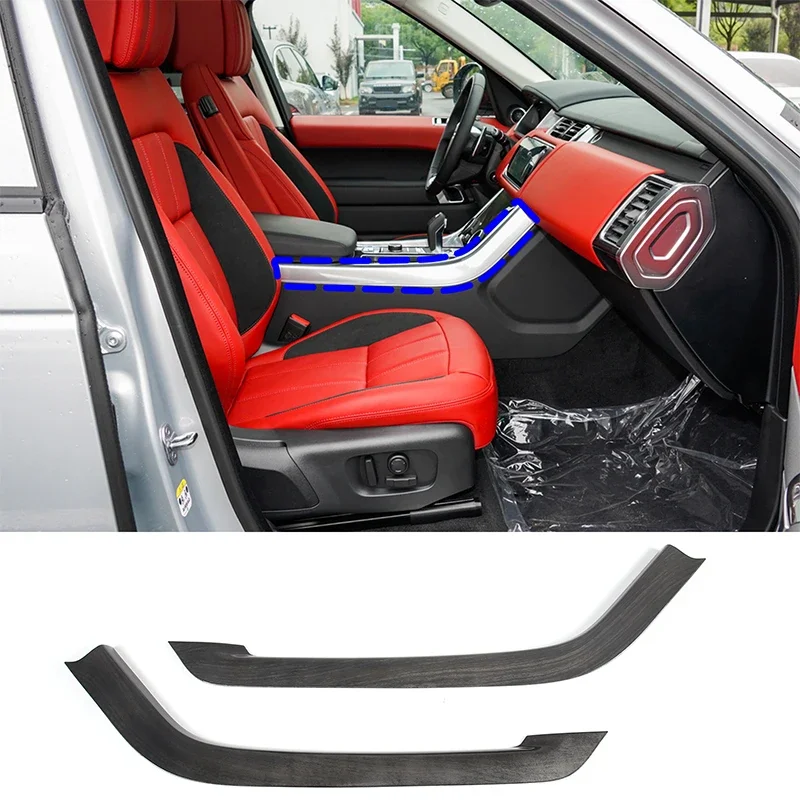 For Land Rover Range Rover Sport 2018-2022 ABS Black Wood Grain Car Center Control Side Strips Cover Decoration Stickers
For Land Rover Range Rover Sport 2018-2022 ABS Black Wood Grain Car Center Control Side Strips Cover Decoration Stickers
