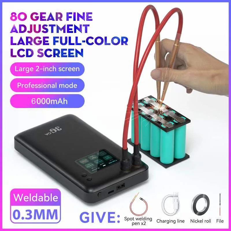 Wrcibo 18650 Battery Handheld Spot Welder With LCD Screen For Mobile Phone Battery Flex Replacement Soldering Weld Machine
Wrcibo 18650 Battery Handheld Spot Welder With LCD Screen For Mobile Phone Battery Flex Replacement Soldering Weld Machine