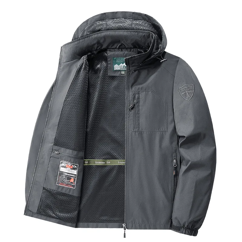 2025 New Style Waterproof Jacket, Casual Outdoor Hooded Oversized Coat, Men's Jacket for Autumn and Winter
2025 New Style Waterproof Jacket, Casual Outdoor Hooded Oversized Coat, Men's Jacket for Autumn and Winter
