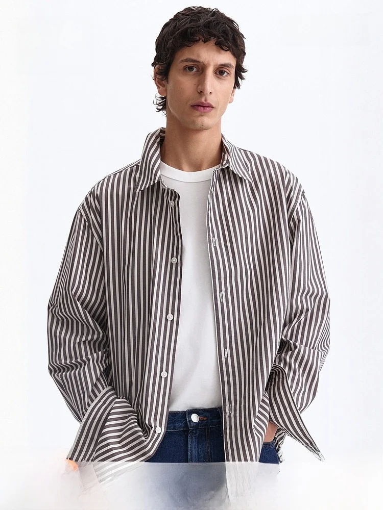 H&M Men's Casual Cotton Shirt Standard Fit Long Sleeve Button up Daily Wear Regular Length Spring Summer New Arrival
H&M Men's Casual Cotton Shirt Standard Fit Long Sleeve Button up Daily Wear Regular Length Spring Summer New Arrival