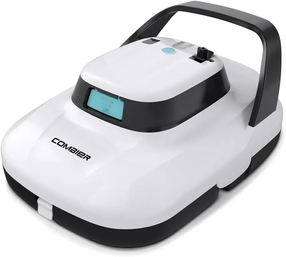 Combier S1 Cordless Pool Vacuum For Above Ground Pools Dual Motors Powerful Suction Automatic Robot 90min Runtime Self-Parking
Combier S1 Cordless Pool Vacuum For Above Ground Pools Dual Motors Powerful Suction Automatic Robot 90min Runtime Self-Parking