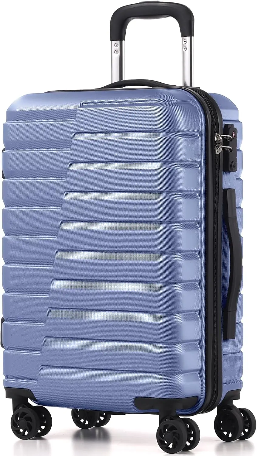 20-inch Airline Approved Hard Shell Spinner Suitcase with TSA Lock, Lightweight Blue Travel Luggage
20-inch Airline Approved Hard Shell Spinner Suitcase with TSA Lock, Lightweight Blue Travel Luggage
