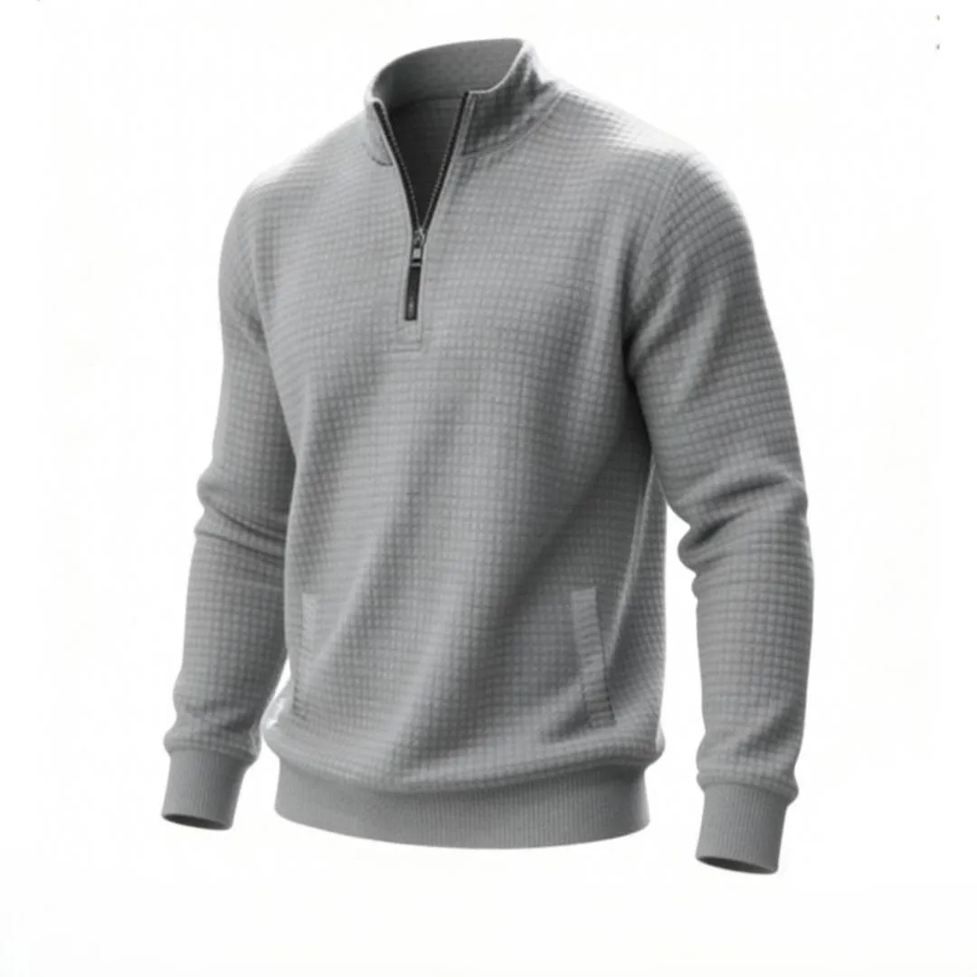 Spring/Summer Men's Half-Zip Standing Collar Pockets Stylish Casual Trendy Long-Sleeved Men's Long-Sleeved T-Shirt Knitted Shirt
Spring/Summer Men's Half-Zip Standing Collar Pockets Stylish Casual Trendy Long-Sleeved Men's Long-Sleeved T-Shirt Knitted Shirt