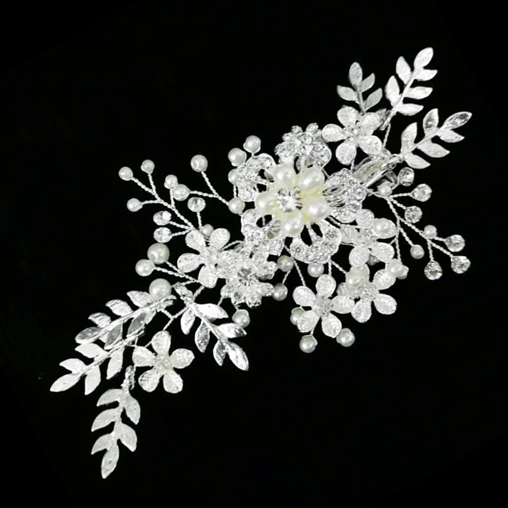 Elegant Silver Hair Clip Pearl Bridal Barrettes Bridesmaid Accessories Rhinestone Hairpins Wedding Party Decorations Crystal
Elegant Silver Hair Clip Pearl Bridal Barrettes Bridesmaid Accessories Rhinestone Hairpins Wedding Party Decorations Crystal