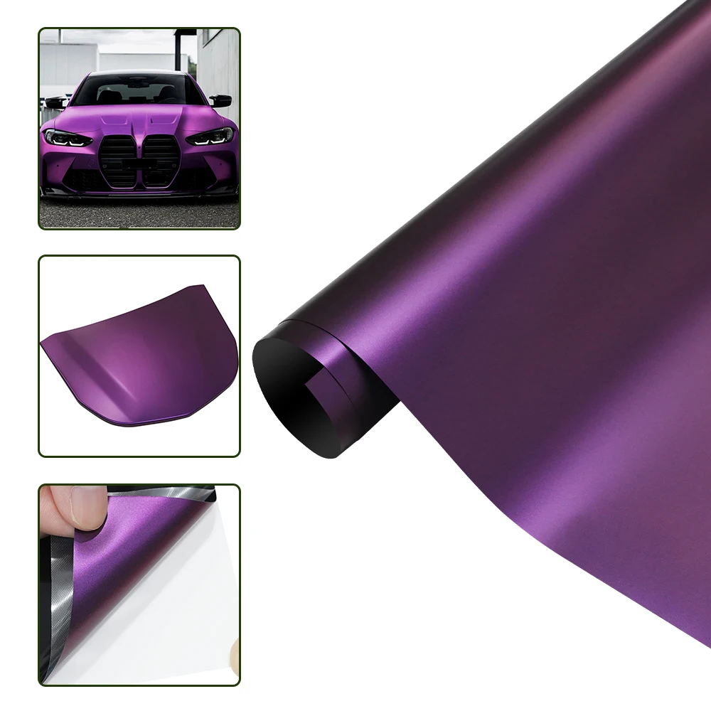 Виниловая пленка для кузова автомобиля, жемчужно-металлическая фиолетовая пленка для изменения цвета, самоклеящаяся наклейка «сделай сам», наклейка для авто, мотоциклов, внедорожников, автомобиля 
Виниловая пленка для кузова автомобиля, жемчужно-металлическая фиолетовая пленка для изменения цвета, самоклеящаяся наклейка «сделай сам», наклейка для авто, мотоциклов, внедорожников, автомобиля
