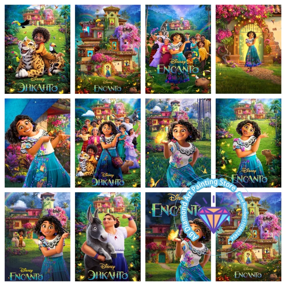 Encanto Cartoon AB Diamond Painting Kit Square Round Diamond 5D DIY Mosaic Handmade Art Adult Exquisite Gift Crafts Home Decor
Encanto Cartoon AB Diamond Painting Kit Square Round Diamond 5D DIY Mosaic Handmade Art Adult Exquisite Gift Crafts Home Decor