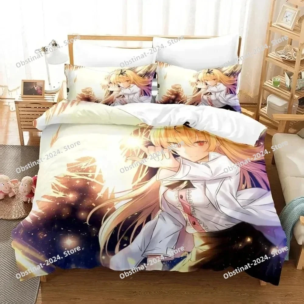 Arifureta From Commonplace To World's Strongest Bedding Set Printed Duvet Cover Sheet Pillowcase Soft Quilt Full Queen King Size
Arifureta From Commonplace To World's Strongest Bedding Set Printed Duvet Cover Sheet Pillowcase Soft Quilt Full Queen King Size