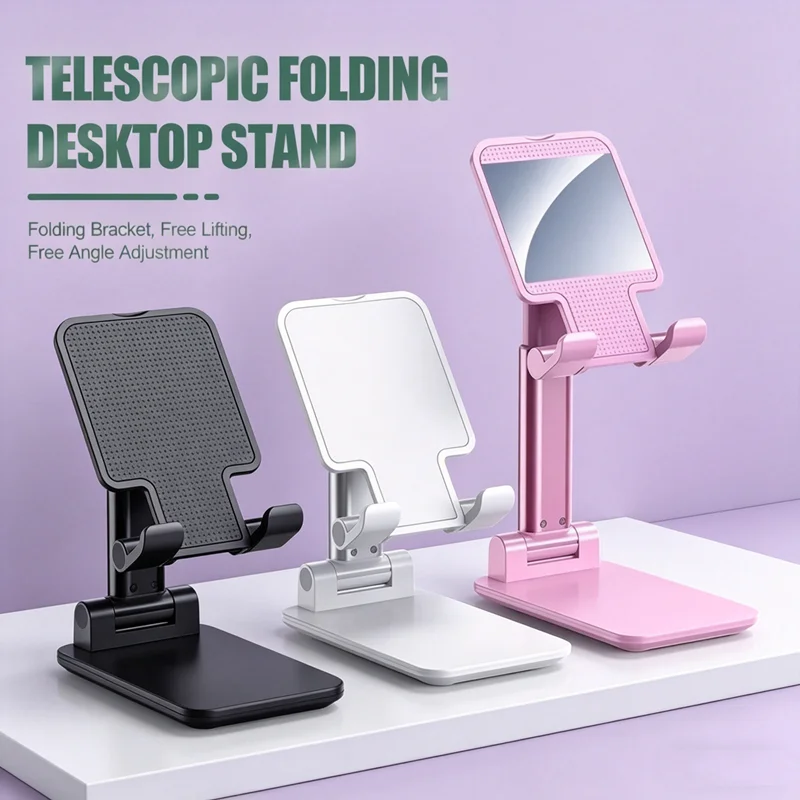 Mobile Phone Stand Desktop Lazy Bedside Universal Support Stand for Cell Phone Foldable and Hoisting Multi-Function Telescopic
Mobile Phone Stand Desktop Lazy Bedside Universal Support Stand for Cell Phone Foldable and Hoisting Multi-Function Telescopic