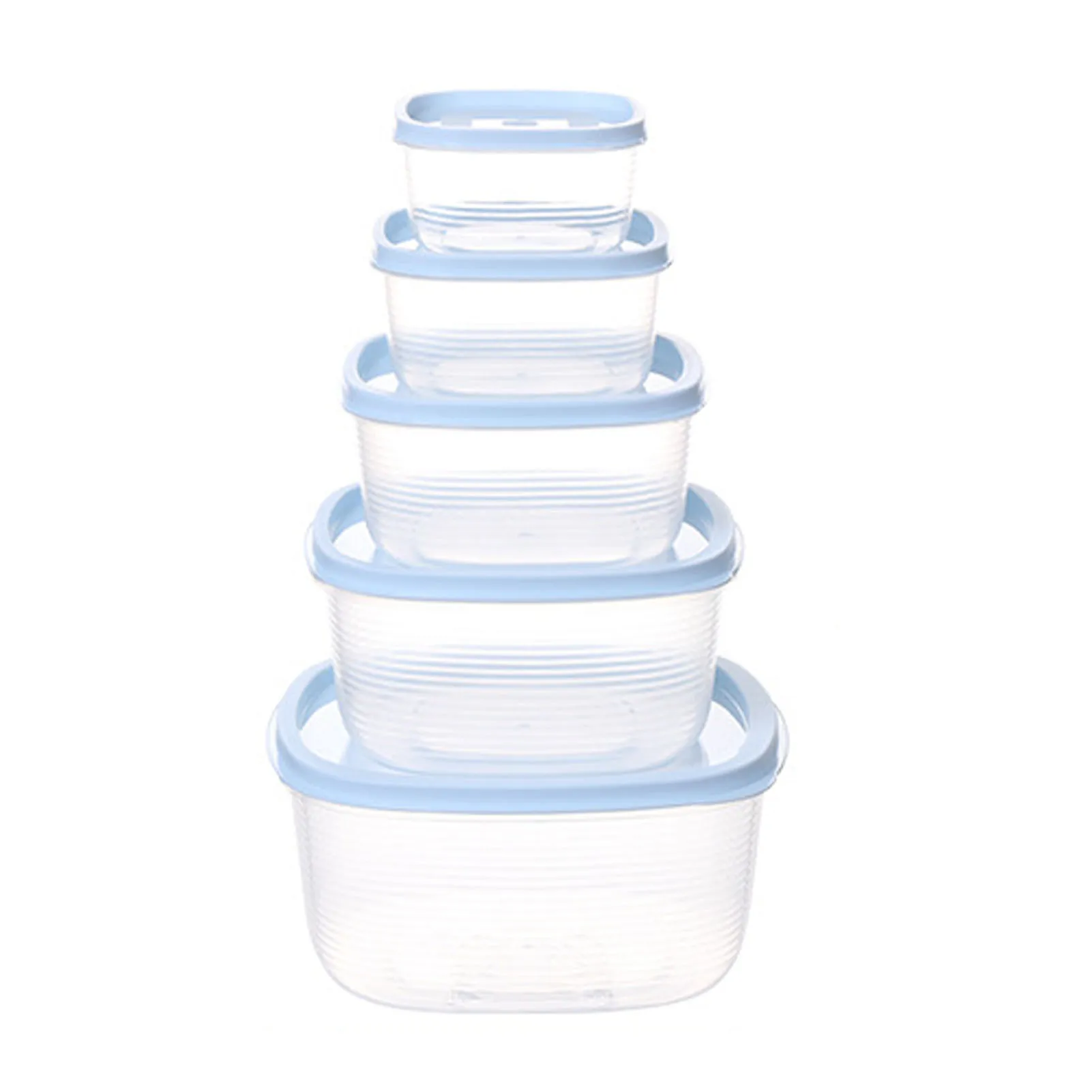 5pcs Refrigerator Food Container with Lids Preserves Freshness Prevent Damp Stackable Refrigerator Organizer Bins for Kitchen
5pcs Refrigerator Food Container with Lids Preserves Freshness Prevent Damp Stackable Refrigerator Organizer Bins for Kitchen