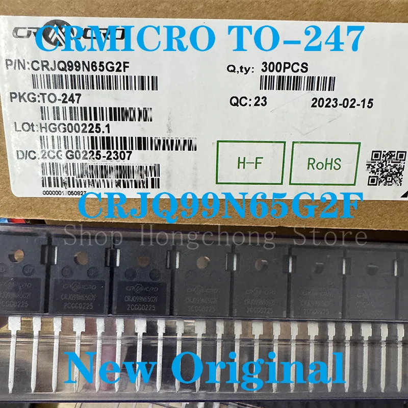 IC New Original CRJQ99N65G2F CRJQ99 CRJQ99N65 CRMICRO MOS field-effect transistor Diodes and transistors TO-247 Electronic 10PCS
IC New Original CRJQ99N65G2F CRJQ99 CRJQ99N65 CRMICRO MOS field-effect transistor Diodes and transistors TO-247 Electronic 10PCS