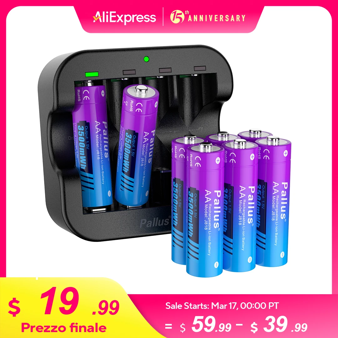 2A Aa 1.5V AA Lithium 3500mWh 1.5v aa Li-ion Rechargeable Battery AA Battereies with LCD Smart Battery Charger for AA AAA batter
2A Aa 1.5V AA Lithium 3500mWh 1.5v aa Li-ion Rechargeable Battery AA Battereies with LCD Smart Battery Charger for AA AAA batter