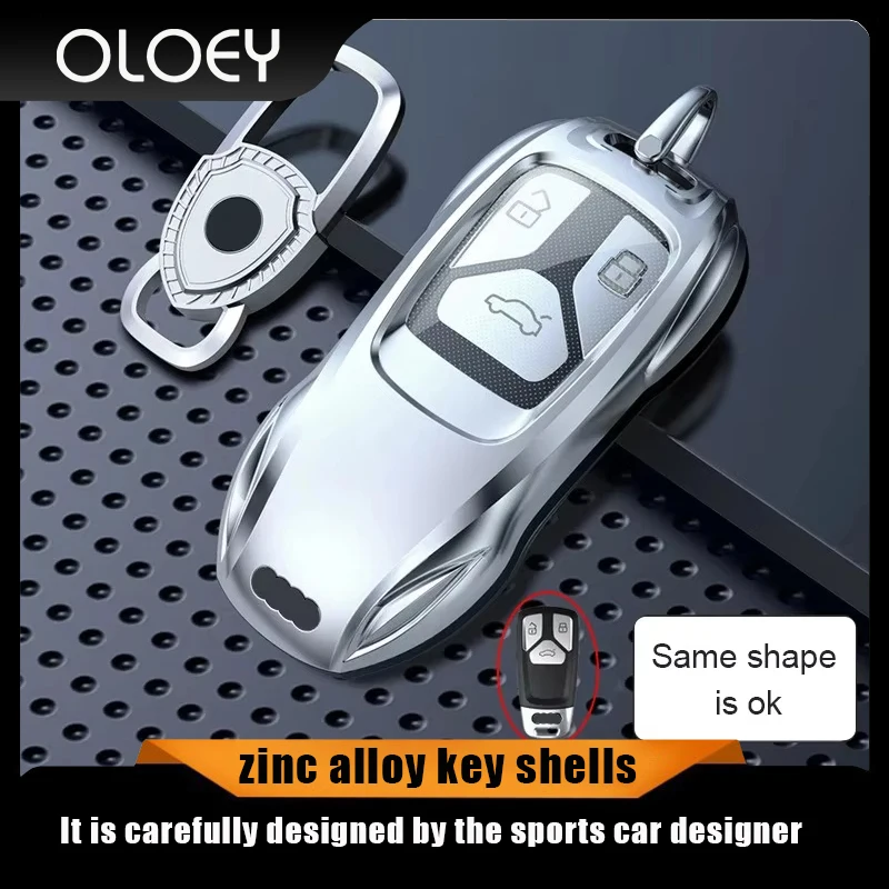 Zinc Alloy Car Key Case Cover Fashion Sport Car Shape Keychain for Audi A6 A4 A3 Q3 Q5 Q7 A7 A8 Car Accessories Interior
Zinc Alloy Car Key Case Cover Fashion Sport Car Shape Keychain for Audi A6 A4 A3 Q3 Q5 Q7 A7 A8 Car Accessories Interior