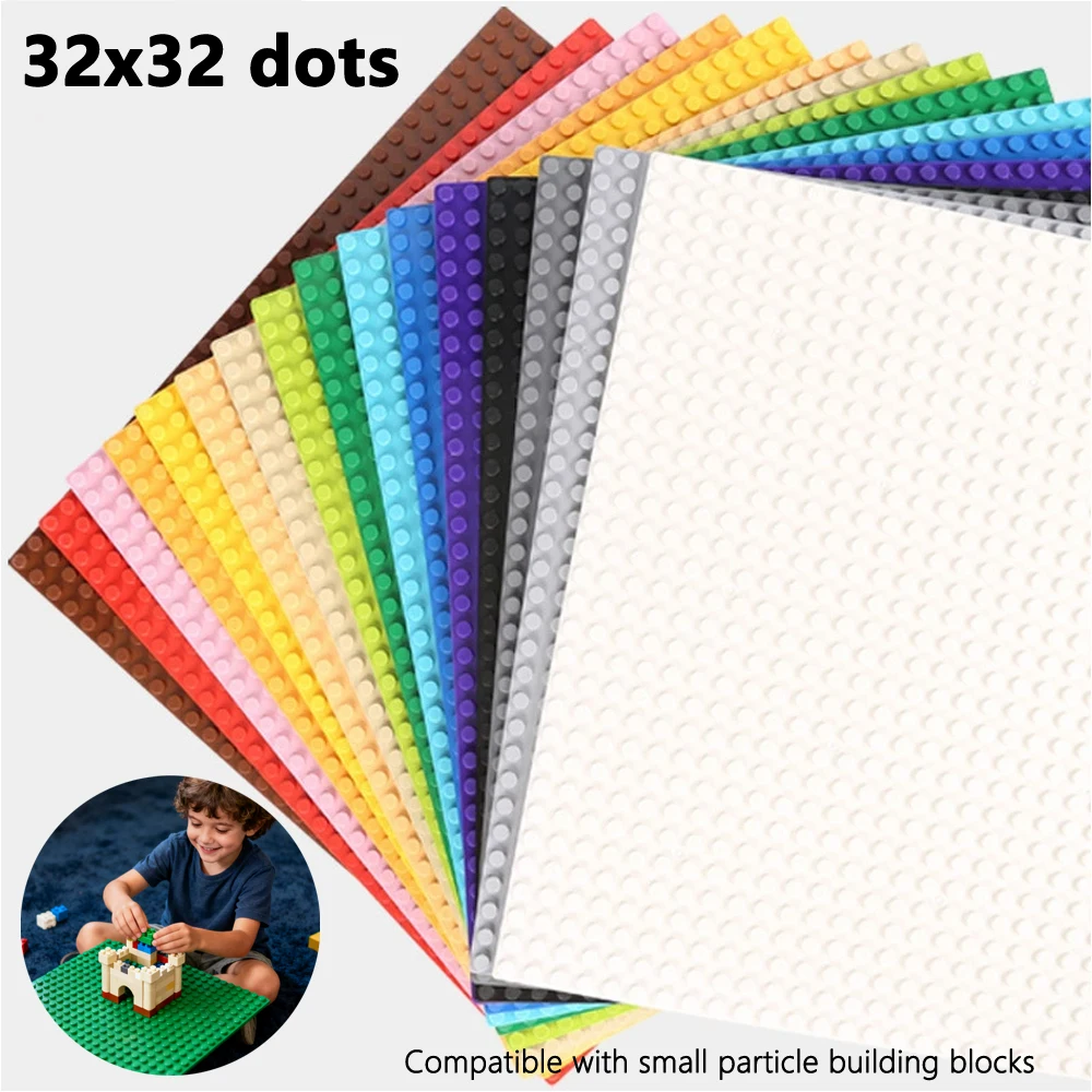 32x32 Baseplate Classic Building Blocks Base Plate Figures City Building Blocks Baseplates DIY Assembly Toy For Children Gift
32x32 Baseplate Classic Building Blocks Base Plate Figures City Building Blocks Baseplates DIY Assembly Toy For Children Gift