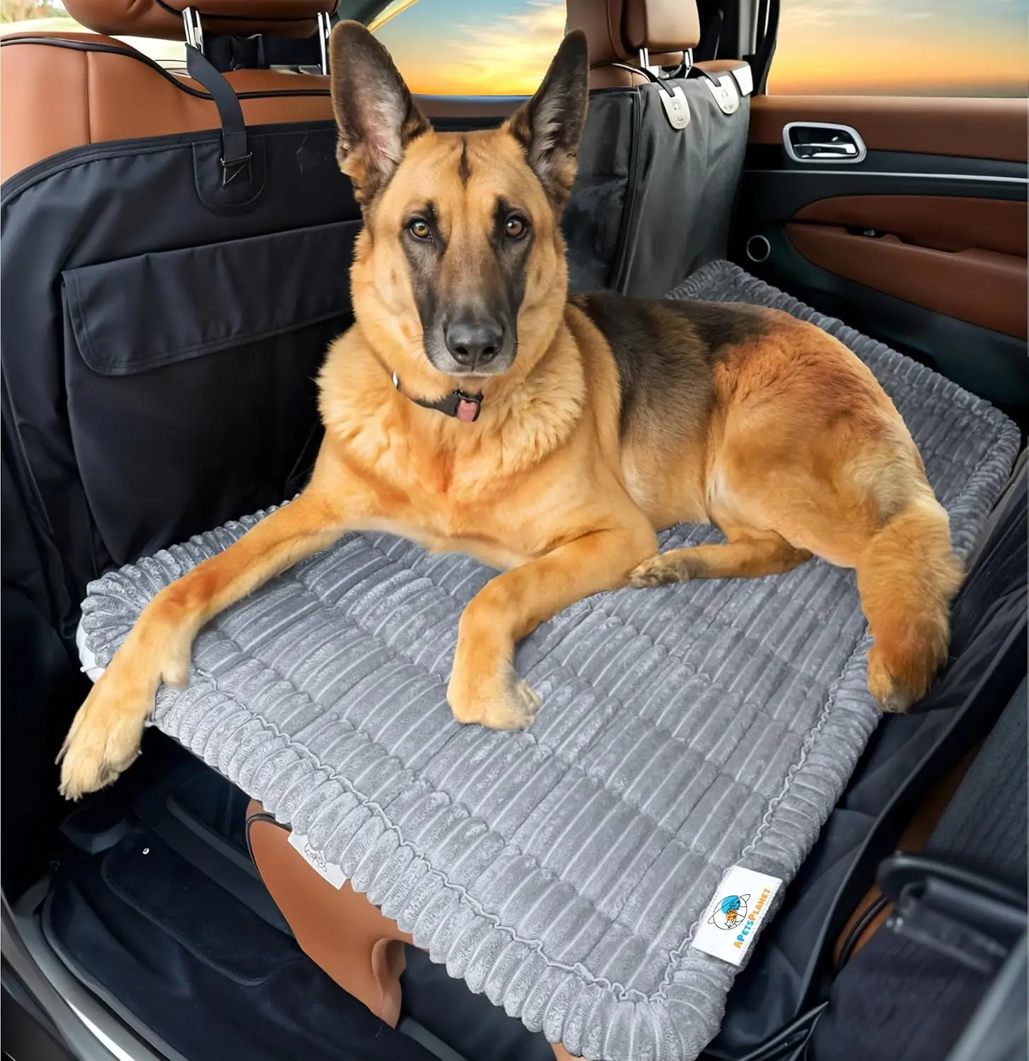 Dog Bed for Car Back Seat Extender - Non-Slip Backseat Cushion for Dogs - Travel Plush Pet Mat Topper for Cars, Trucks, SUVs - M
Dog Bed for Car Back Seat Extender - Non-Slip Backseat Cushion for Dogs - Travel Plush Pet Mat Topper for Cars, Trucks, SUVs - M