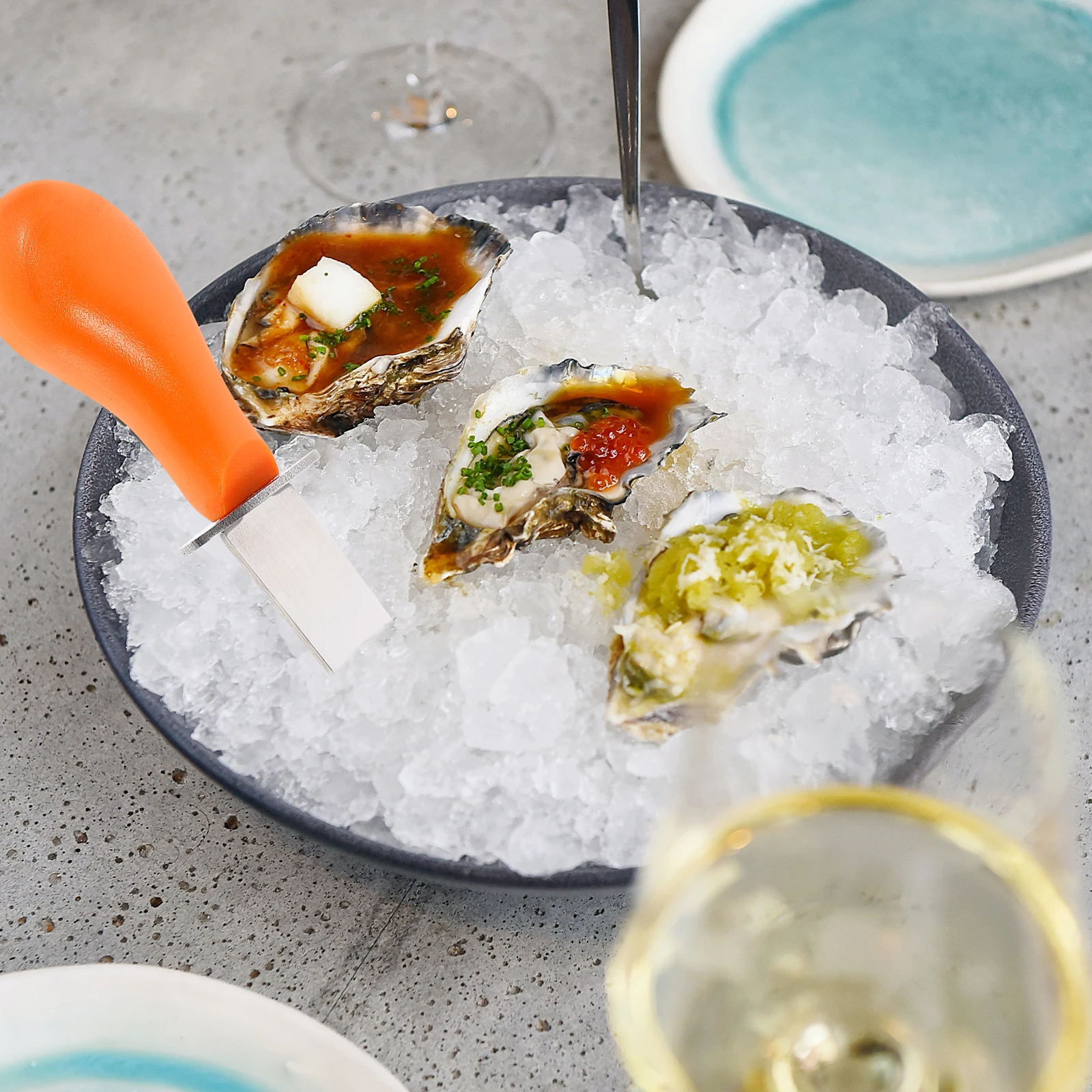 3Pcs Oyster Cutter Stainless Steel Shellfish Shucking Tools Seafood Opener Clam Scallop Knife Oyster Cutter
3Pcs Oyster Cutter Stainless Steel Shellfish Shucking Tools Seafood Opener Clam Scallop Knife Oyster Cutter