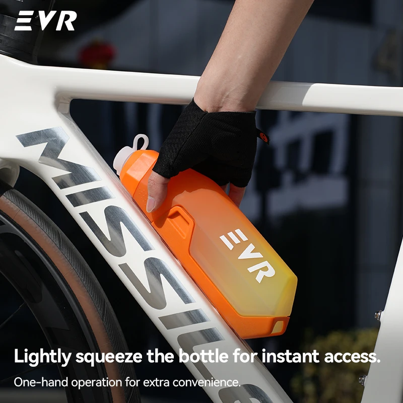 EVR 610ml Cycling Water Bottle Pneumatic Water Bbottle Cage Combination Men's and Women's Road Cycling Sports Water Cup
EVR 610ml Cycling Water Bottle Pneumatic Water Bbottle Cage Combination Men's and Women's Road Cycling Sports Water Cup